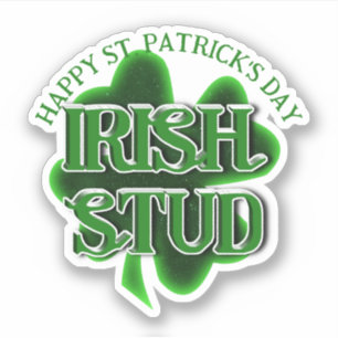 St. Patrick's Day Irländsk Kärlek Klistermärken
