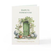 St Patricks Day Irländsk Lycka Shamrock Grattiskko