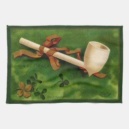 St. Patrick's Day Irländsk pipa kökshandduk