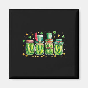 St. Patrick's Day Irländsk syltgglas Syltälskare V Magnet