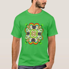 St patrick's day | Irländska inspirerade Mandala T Shirt