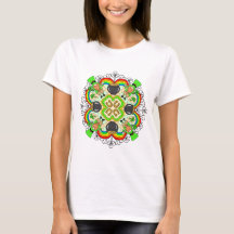 St patrick's day | Irländska inspirerade Mandala