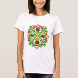St patrick's day | Irländska inspirerade Mandala T Shirt