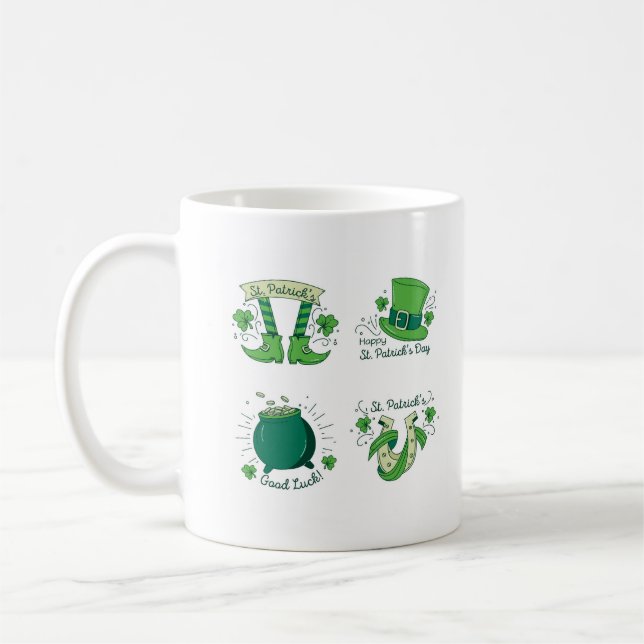 St. Patrick's Day Kaffemugg (Vänster)