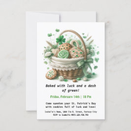 St. Patrick's Day-kakor – Söta lyckönskningar och  Inbjudningar