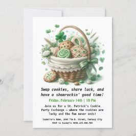 St. Patrick's Day-kakor – Sött öde och kärlek Inbjudningar