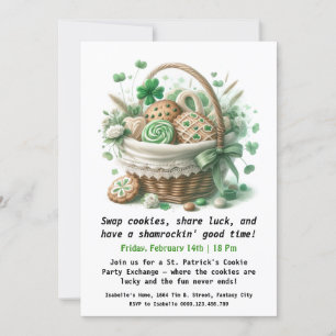 St. Patrick's Day-kakor – Sött öde och kärlek Inbjudningar