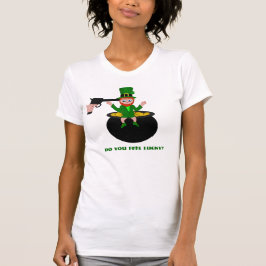 St patrick's day känner du Lucky Womens T-Shirt