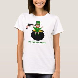 St patrick's day känner du Lucky Womens T-Shirt
