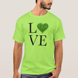St. Patrick's day | KÄRLEK | grönt som glittrar hj T Shirt