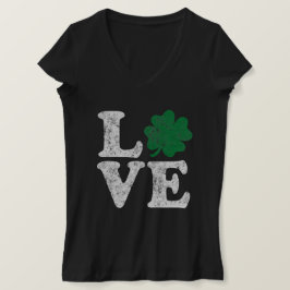 St patrick's day KÄRLEK Shamrock Irish Tröja