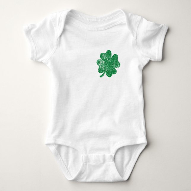 St patrick's day KÄRLEK Shamrock Irish Tröja (Framsida)