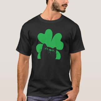 St Patrick's Day Katt Män Kvinnor Barn T Shirt