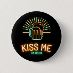 St patricks day Kiss me im irish Knapp