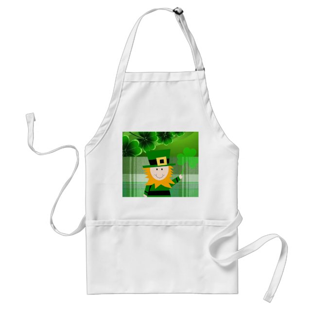 St. Patrick's Day Kitchen Apron Förkläde (Framsidan)