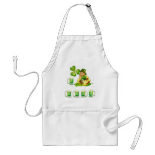 St. Patrick's Day Kitchen Apron Förkläde