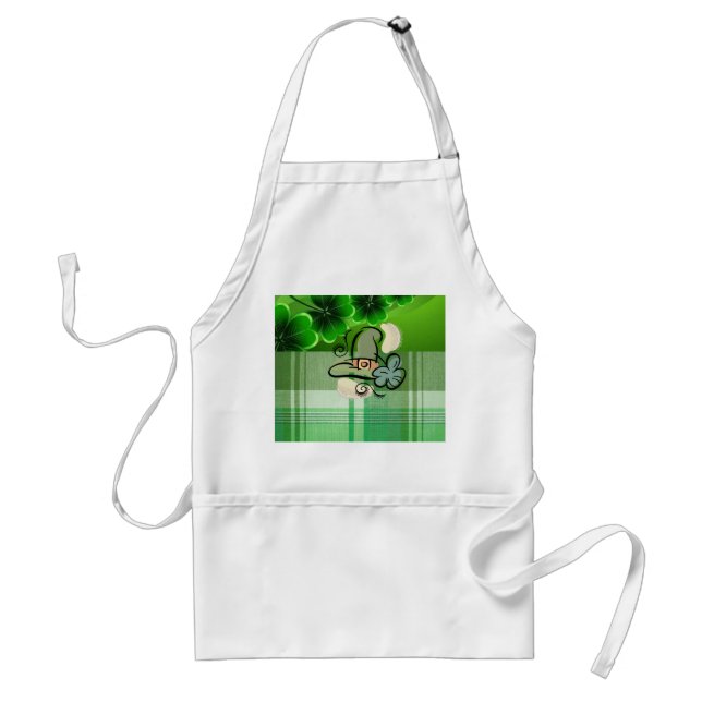 St. Patrick's Day Kitchen Apron Förkläde (Framsidan)
