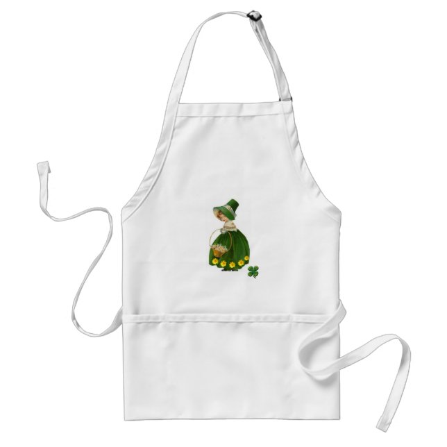 St. Patrick's Day Kitchen Apron Förkläde (Framsidan)