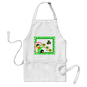 St. Patrick's Day Kitchen Apron Förkläde