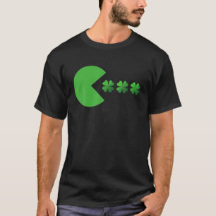 St patricks day Klöver Funny Boys Girls Kids St P T Shirt