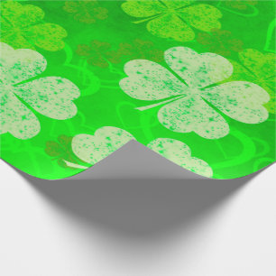 St patrick's day Klöver och Hearter Presentpapper