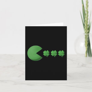 St patricks day Klöver Roligt Boys Girls Kids Kort