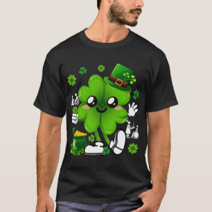 St. Patricks Day Klöver Social Worker Shamrocks F T Shirt