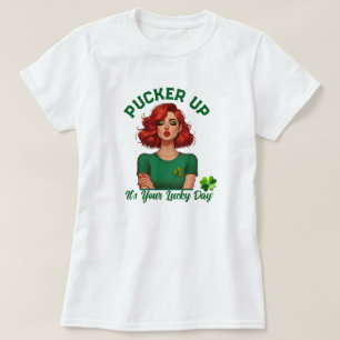 St Patricks Day Knyt ihop, det är din lyckodag! T Shirt