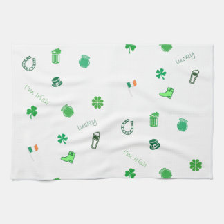 St. Patrick's Day Kökshandduk