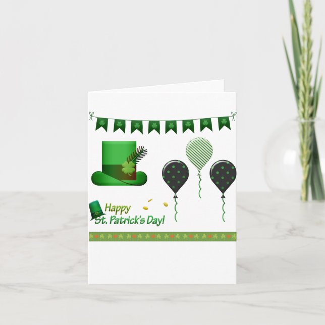 St Patrick's Day Kort (Framsida)