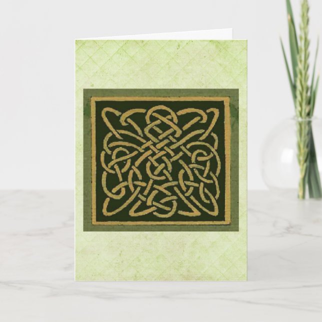 St patricks day kort (Framsida)