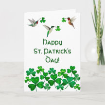 St. Patrick's Day-kort