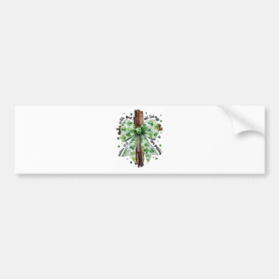 St. Patrick's Day Kristet Tro Klöver Shamrock Bildekal