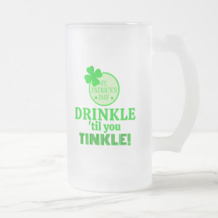St Patricks Day KUL! Bästa grupp eller individ Frostat Ölglas