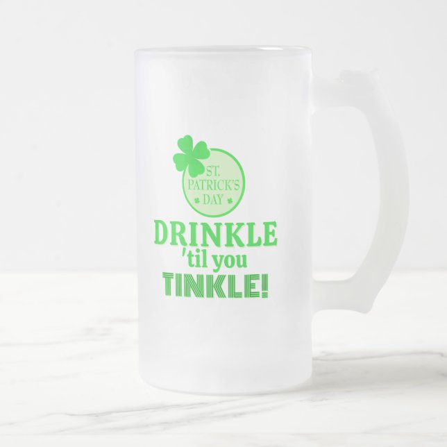 St Patricks Day KUL! Bästa grupp eller individ Frostat Ölglas (Höger)