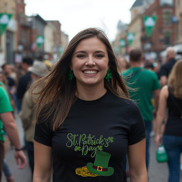 St. Patrick's Day Kvinnors Basic T-Shirt