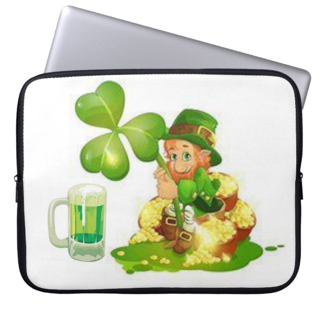 St. Patrick's Day Laptop sleeve (Framsidan)