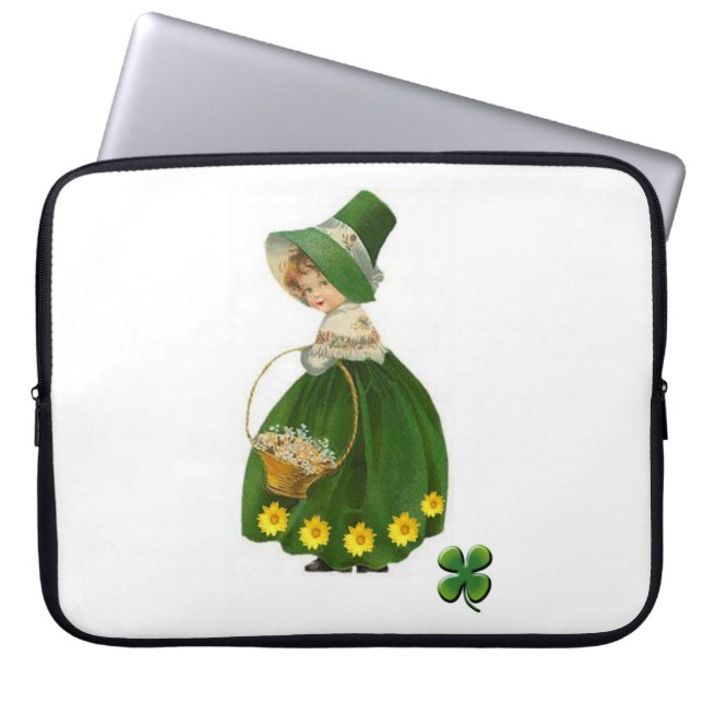 St. Patrick's Day Laptop sleeve (Framsidan)