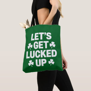 St Patrick's Day Låt oss bli turade upp irländska Tygkasse