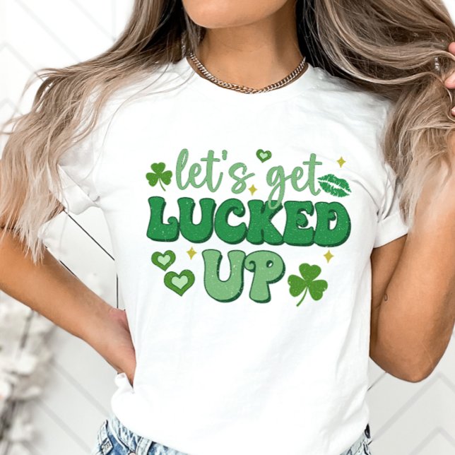 St. Patrick's Day, Låt oss få luckad T Shirt (Skapare uppladdad)