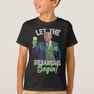 St patricks day: Låt shenanigans börja trunkera T Shirt
