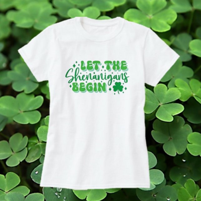 St Patrick's Day Laughs! Crowd Pleaser Fun T Shirt (Skapare uppladdad)