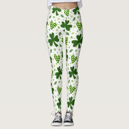 st patricks day leggings