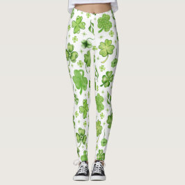 st patricks day leggings