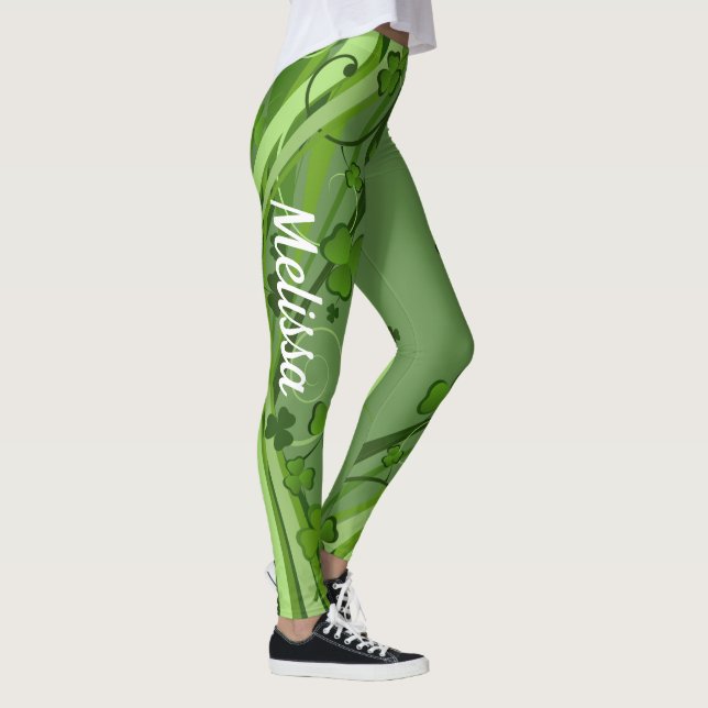 St patrick's day Leggings Saint patrick Byxor (Höger)