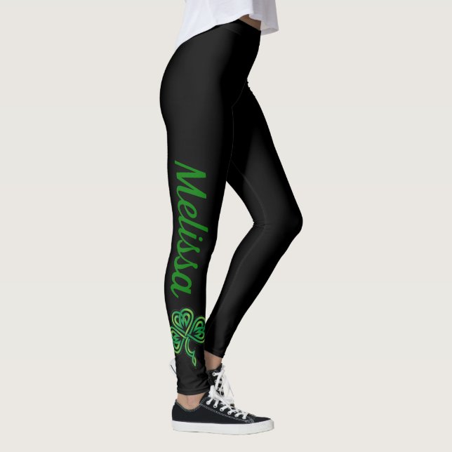 St patrick's day Leggings Saint patrick Byxor (Höger)
