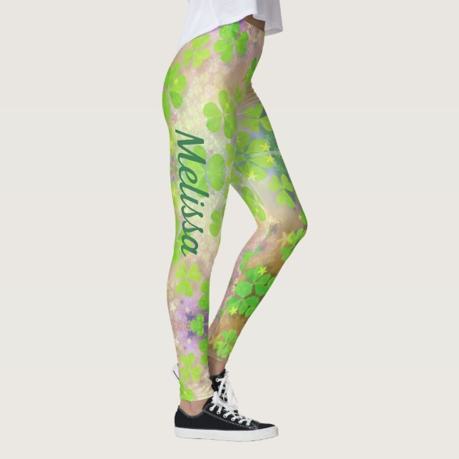 St patrick's day Leggings Saint patrick Byxor (Höger)