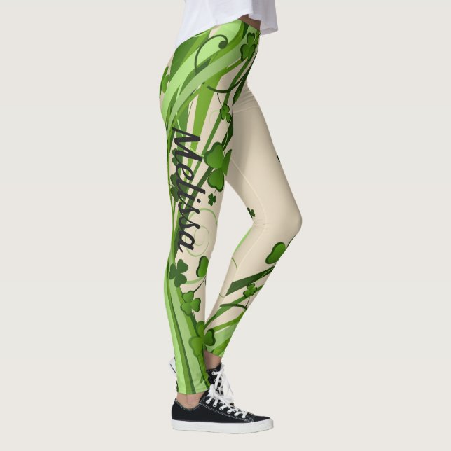 St patrick's day Leggings Saint patrick Byxor (Höger)