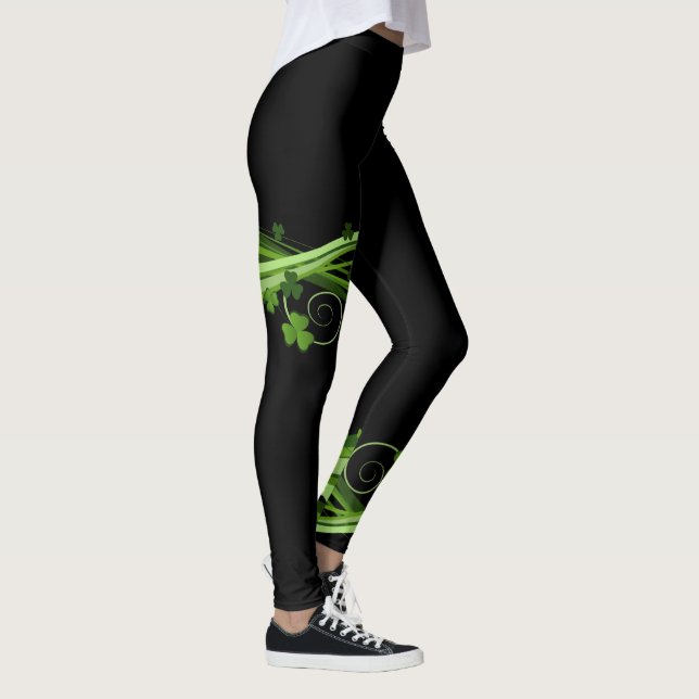 St patrick's day Leggings Saint patrick Byxor (Höger)