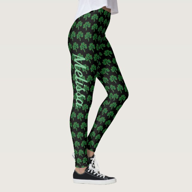 St patrick's day Leggings Saint patrick Byxor (Höger)